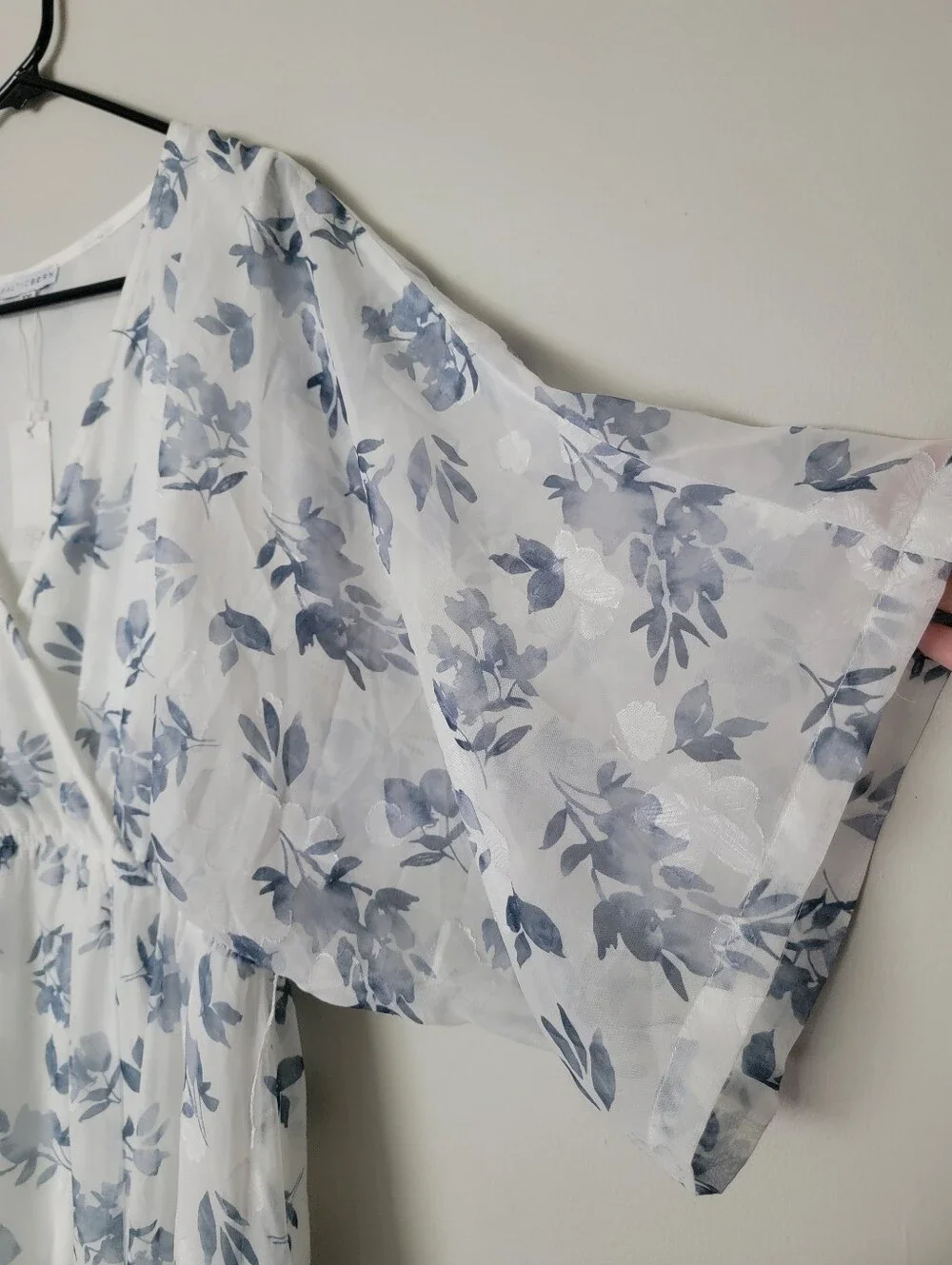 NWT Baltic Born Luca Jacquard Kimono Maxi Dress